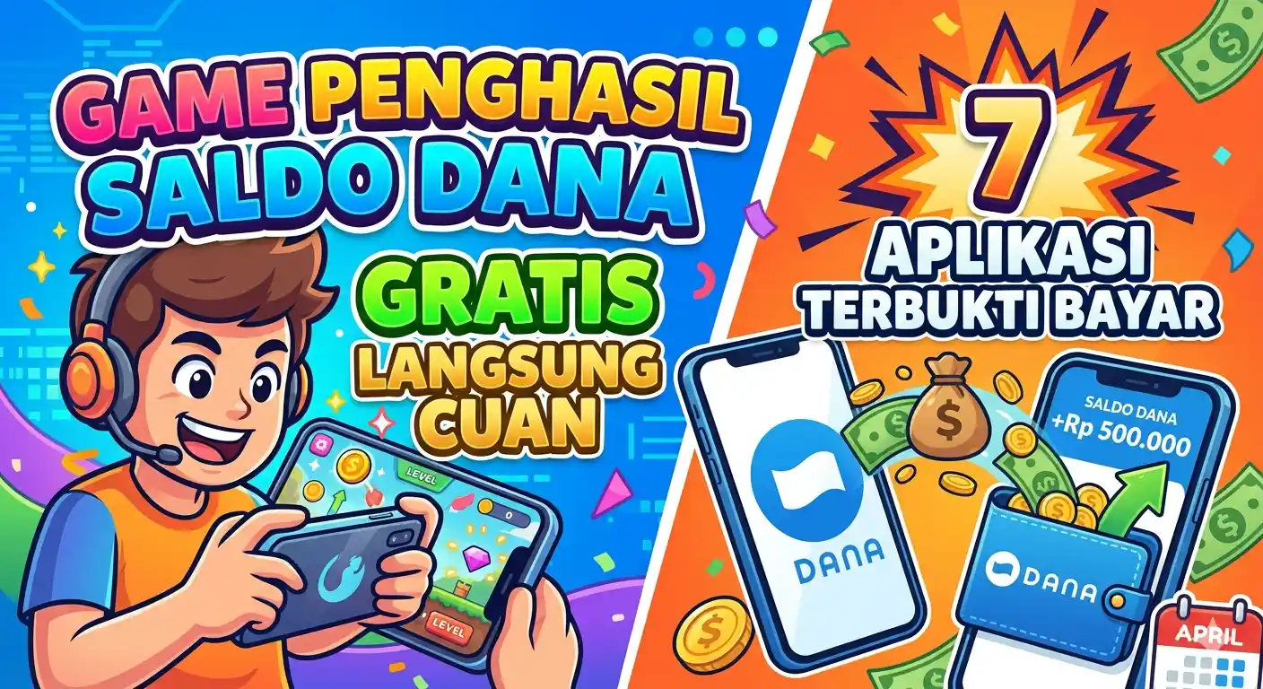 Game Penghasil Saldo DANA Gratis Langsung Cuan: 7 Aplikasi Terbukti Bayar di bulan April